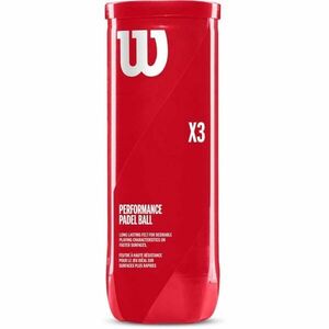 Wilson PERFORMANCE PADEL BALL X3 Mingi padel, galben, mărime imagine