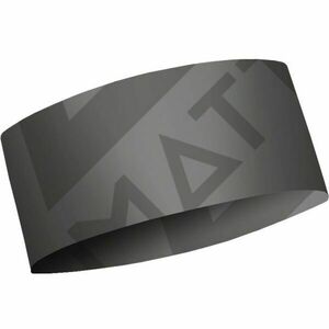 Matt ONE LAYER HEADBAND Bentiță sport, gri închis, mărime imagine