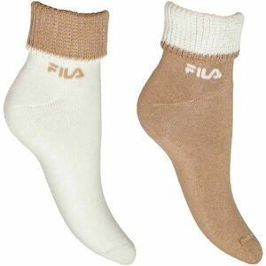 Fila LIFESTYLE QUARTER FULL TERRY Șosete damă, maro, mărime 35-38 imagine