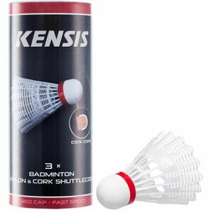 Kensis NSC 3 FAST Fluturași badminton, alb, mărime imagine