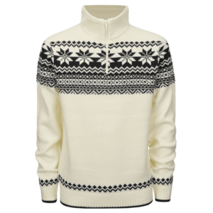Pulover Brandit Norvegian Troyer, alb imagine