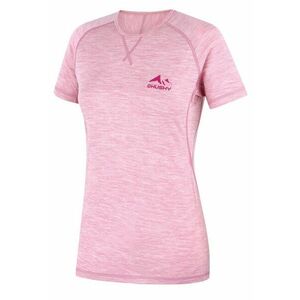 HUSKY MERINO SHIRT KR MERSA L roz decolorat imagine