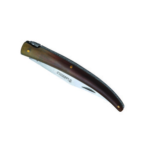 Briceag de buzunar Laguiole DUB095 Caractere, lama 10, 5 cm, oțel 420, mâner din corn. imagine