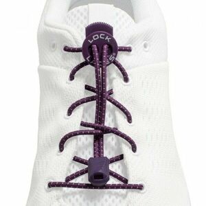 Șireturi Lock Laces, violet imagine