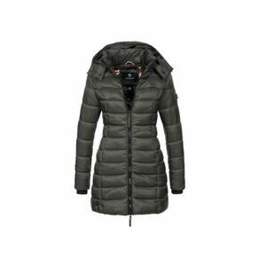 Marikoo ABENDSTERNCHEN Jachetă matlasată cu glugă pentru femei, anthracite imagine