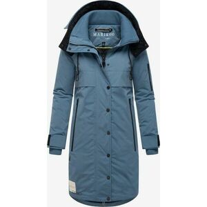 Marikoo Geacă de iarnă pentru femei cu glugă Anoukaa, albastru prăfuit imagine