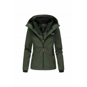 Marikoo ERDBEERE Geacă de tranziție pentru femei cu glugă, măsliniu imagine