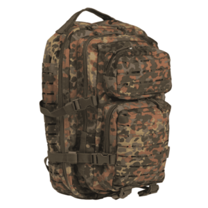 Mil-Tec Rucsac US Assault Large Laser Cut, flecktarn, 36l imagine