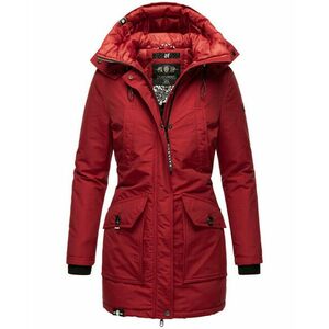 Navahoo Geacă de iarnă pentru femei cu glugă Blizzardstorm, bloodred imagine