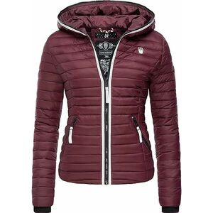 Navahoo Kimuk Princess geacă pentru femei de tranziție cu glugă, culoarea vinului imagine