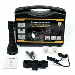 Speras Set de lanterne de vânătoare TH11K IR850 imagine
