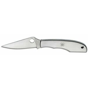 Cuțit de buzunar Spyderco Grasshopper Stainless 5, 9 cm, din oțel integral imagine