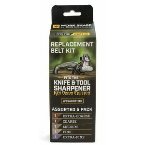 Work Sharp Set de curele de șlefuit de rezervă, pachet de 5 imagine