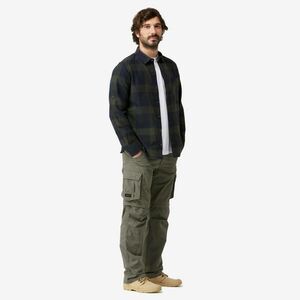 Cămașă Drumeție TRAVEL 500 Verde Bărbați imagine