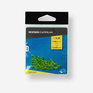 Perle pescuit surfcasting galben 4mm imagine