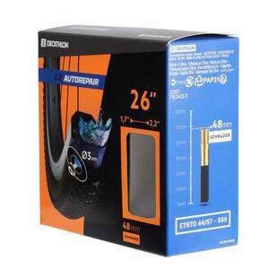 Cameră de aer auto-reparantă 26x1, 7/2, 2 Schrader imagine