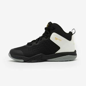 Ghete Baschet SS500H Nivel mediu Negru-Alb Copii imagine