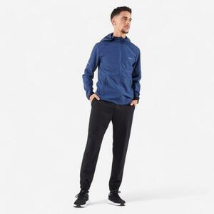 Pantalon de trening respirant alergare KIPRUN Run 100 Dry Negru Bărbați imagine