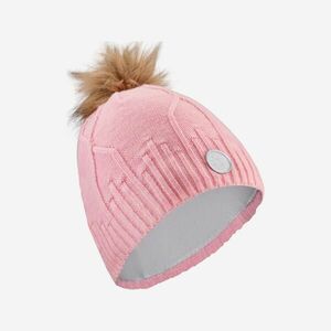 Căciulă torsade Lână roz Adulți imagine