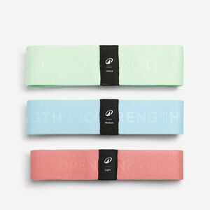 Set 3 benzi elastice textile de fitness pentru fesieri imagine