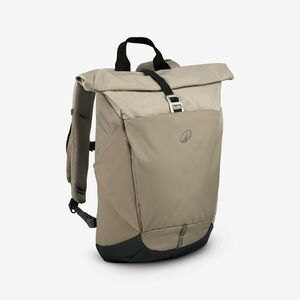 Rucsac Drumeție în natură 16+4L, Escape 500 Rolltop Bej imagine