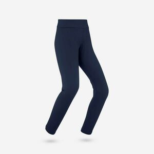 Colanți termici schi BL 500 Bleumarin Copii imagine