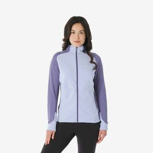 Polar cu fermoar Drumeție la munte MH500 Light Mov Damă imagine