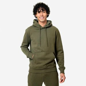 Hanorac călduros cu glugă, din molton, Kaki Bărbați imagine