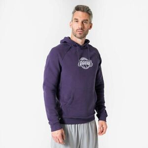 Hanorac cu glugă Lakers 900 NBA roz-mov unisex imagine