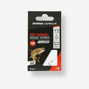 Cârlige SN Hook Fluorocarbon Roșu imagine