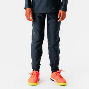 Pantalon de trening Fotbal VIRALTO CLUB Gri-Verde Copii imagine