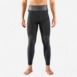 Pantalon activități sportive submarine neopren 5mm SPF 900 Negru Bărbați imagine