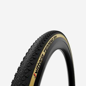 Cauciuc gravel talon flexibil Vittoria Terreno Dry 700x38 tan wall (bej) imagine