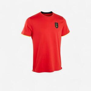 Tricou Fotbal FF100 Replică Belgia 2024 Roșu Adulți imagine