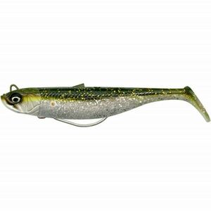 Shad Savage Gear Minnow WL, Green Silver, 28g imagine