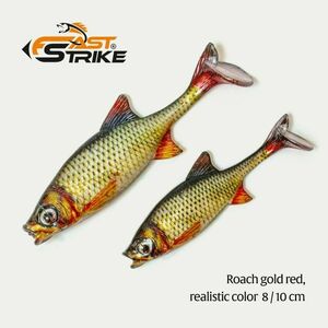 Shad Fast Strike Roach Shad 8cm/5g, culoare RGR imagine