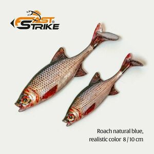 Shad Fast Strike Roach Shad 10cm/9g, culoare RNB imagine