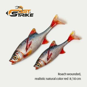 Shad Fast Strike Roach Shad 8cm/5g, culoare RWR imagine
