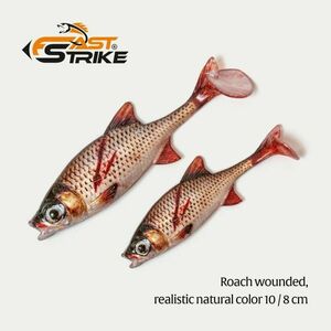 Shad Fast Strike Roach Shad 10cm/9g, culoare RWRR imagine