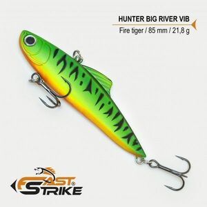 Vobler Fast Strike Hunter Big River Vib, Fire Tiger 001, 8.50cm, 21.80g imagine