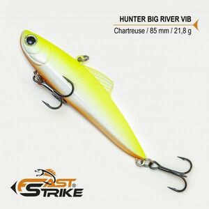 Vobler Fast Strike Hunter Big River Vib, Chartreuse 002, 8.50cm, 21.80g imagine