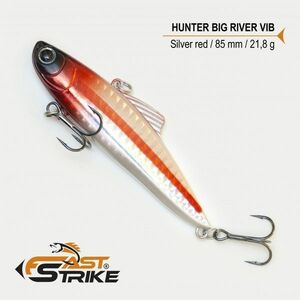 Vobler Fast Strike Hunter Big River Vib, Silver Red 006, 8.50cm, 21.80g imagine