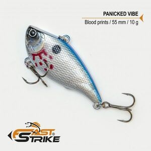 Vobler Fast Strike Panicked Vibe, Blood Prints, 5.5cm, 10g imagine