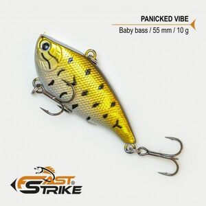 Vobler Fast Strike Panicked Vibe, Baby Bass, 5.5cm, 10g imagine