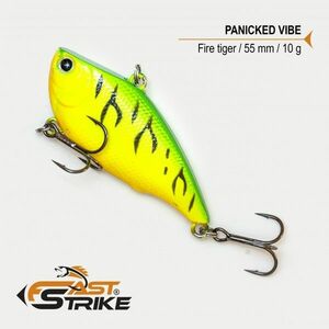 Vobler Fast Strike Panicked Vibe, Fire Tiger, 5.5cm, 10g imagine