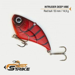 Cicada Fast Strike Intruder Deep Vib, Red Bull 004, 5.3cm, 14.9g imagine