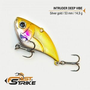 Cicada Fast Strike Intruder Deep Vib, Silver Gold 005, 5.3cm, 14.9g imagine
