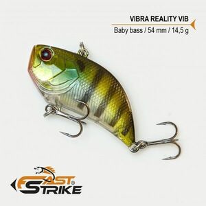 Vobler Fast Strike Vibra Reality VIB, Baby Bass B, 5.4cm, 14.5g imagine