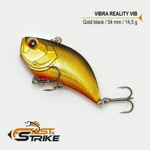 Vobler Fast Strike Vibra Reality VIB, Gold Black D, 5.4cm, 14.5g imagine