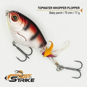 Vobler Fast Strike Top Water, Baby Perch 003, 7.5cm, 17g imagine